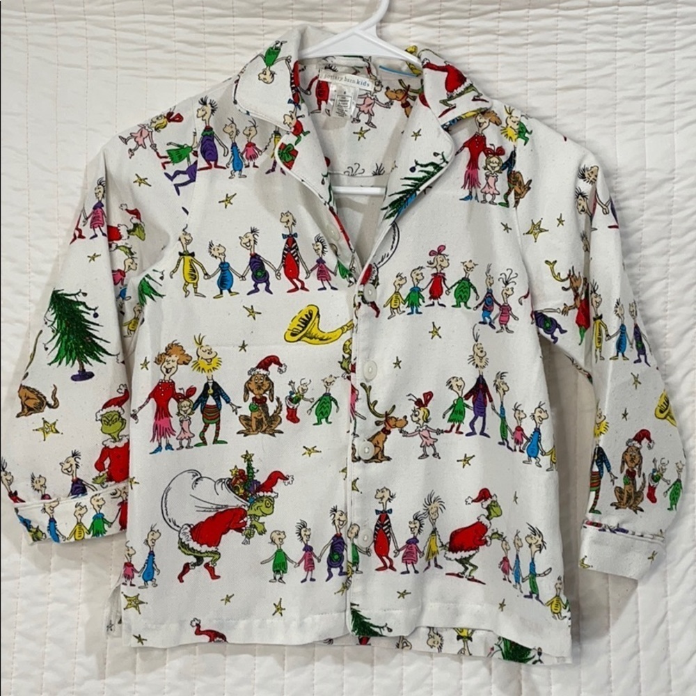 VINTAGE DR. SEUSS kids pj top pajama
